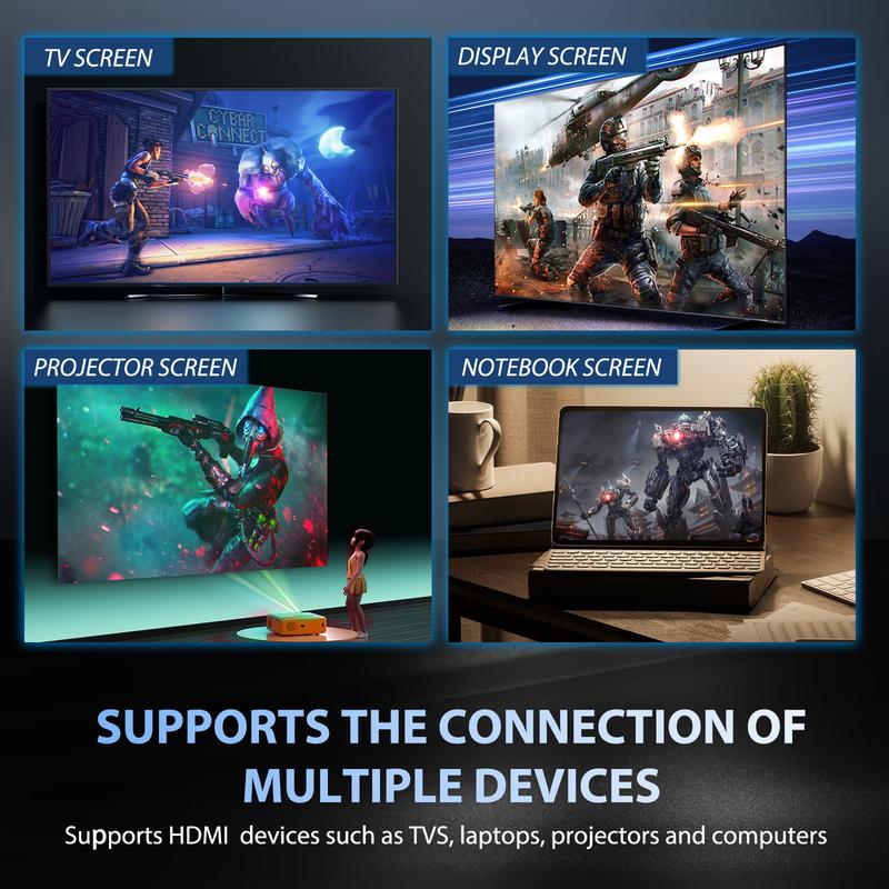2025 Newest Retro Game Console Stick with 4K HDMI Games Upgrade Dual 2.4G Wireless Two Controllers
