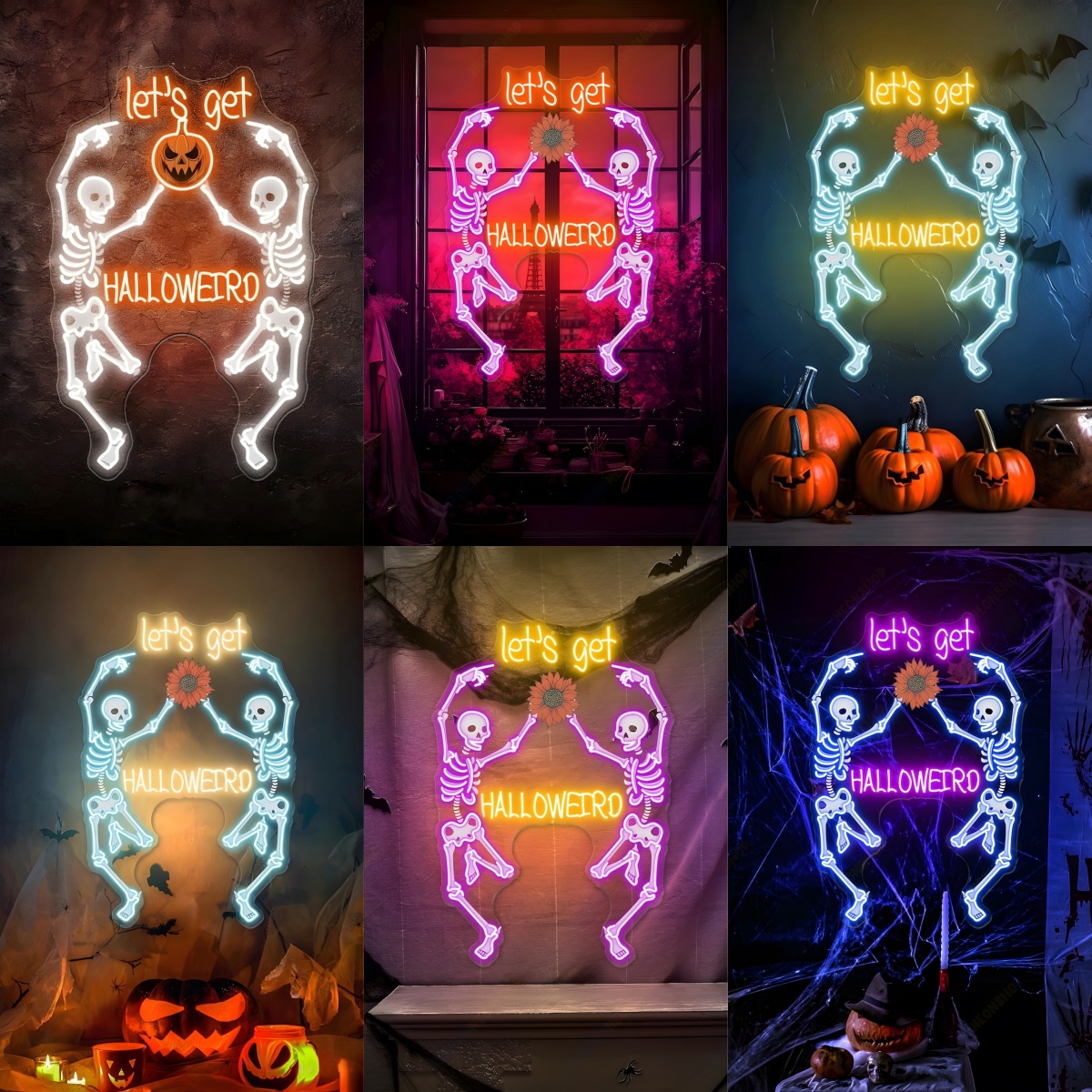 🎁Today's Special Offer🎁Halloween LED Neon Wall Decor