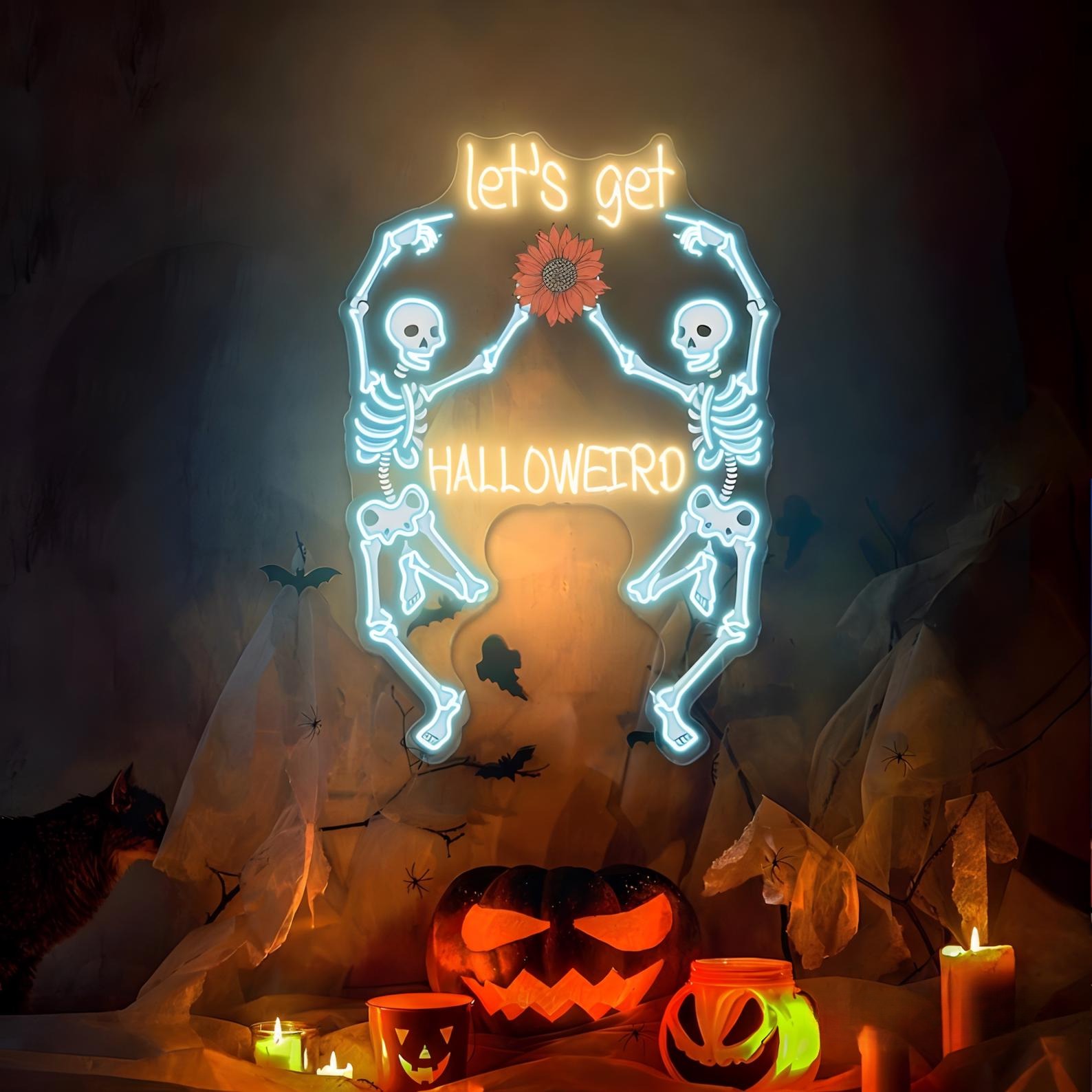 🎁Today's Special Offer🎁Halloween LED Neon Wall Decor