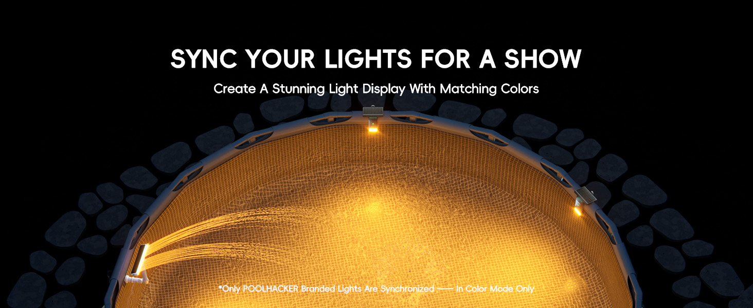 solar lights for pool
