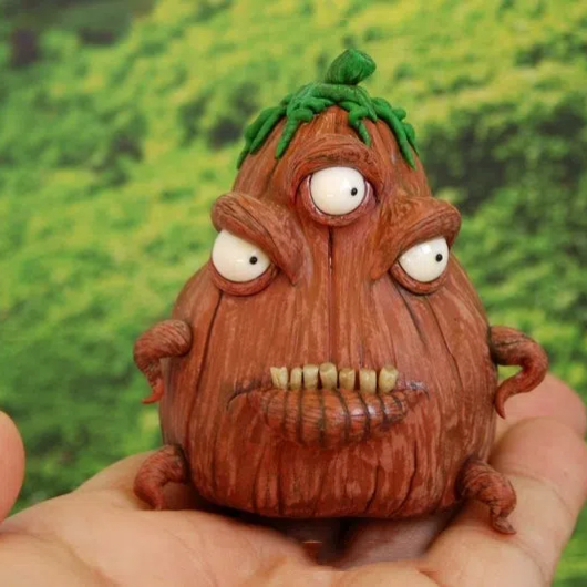 Garden Elves - strange vegetable sculptures