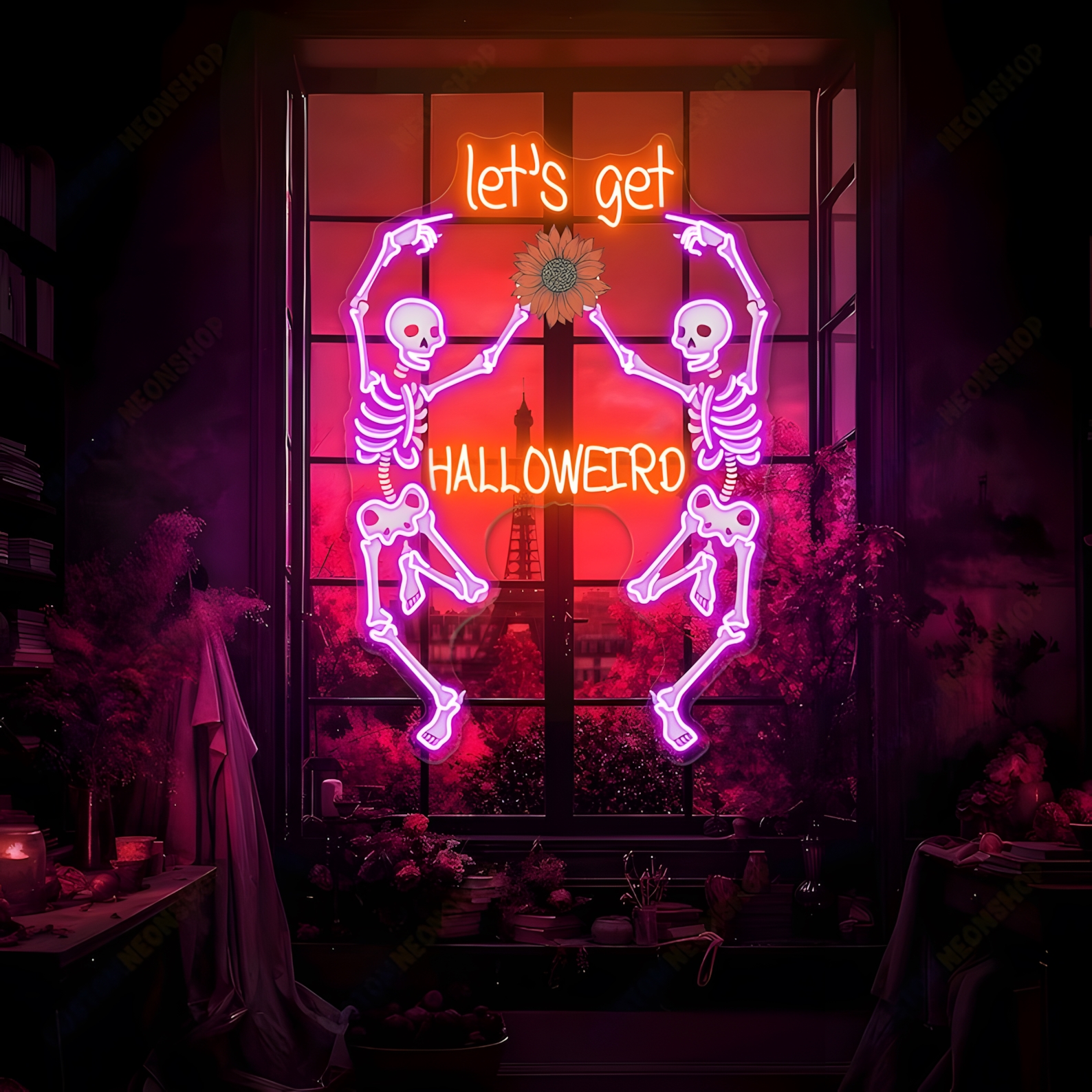 🎁Today's Special Offer🎁Halloween LED Neon Wall Decor