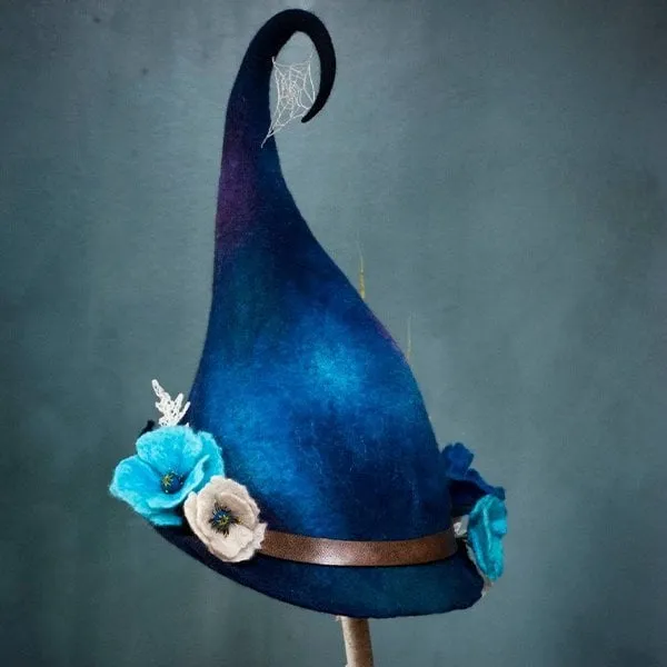 🎃Halloween Party Felt Witch Hats
