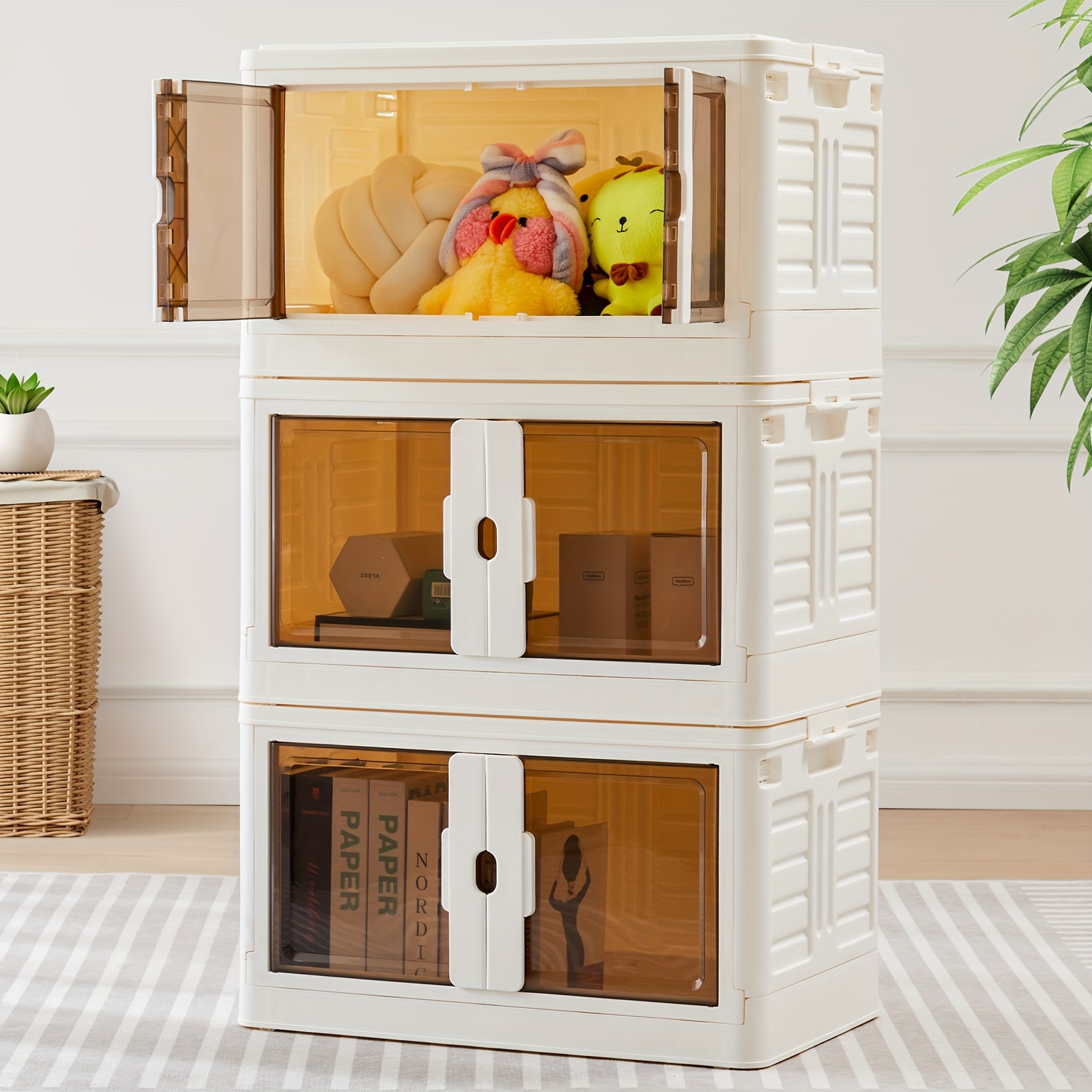 🚨𝐒𝐨𝐨𝐧 𝐭𝐨 𝐛𝐞 𝐬𝐨𝐥𝐝 𝐨𝐮𝐭 🔥Buy 2 Get 2 Free🎁Storage Boxes