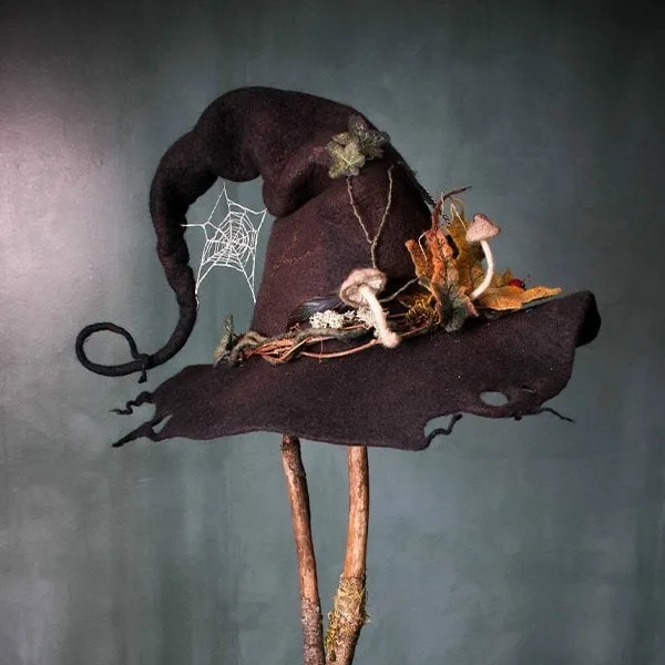 🎃Halloween Party Felt Witch Hats