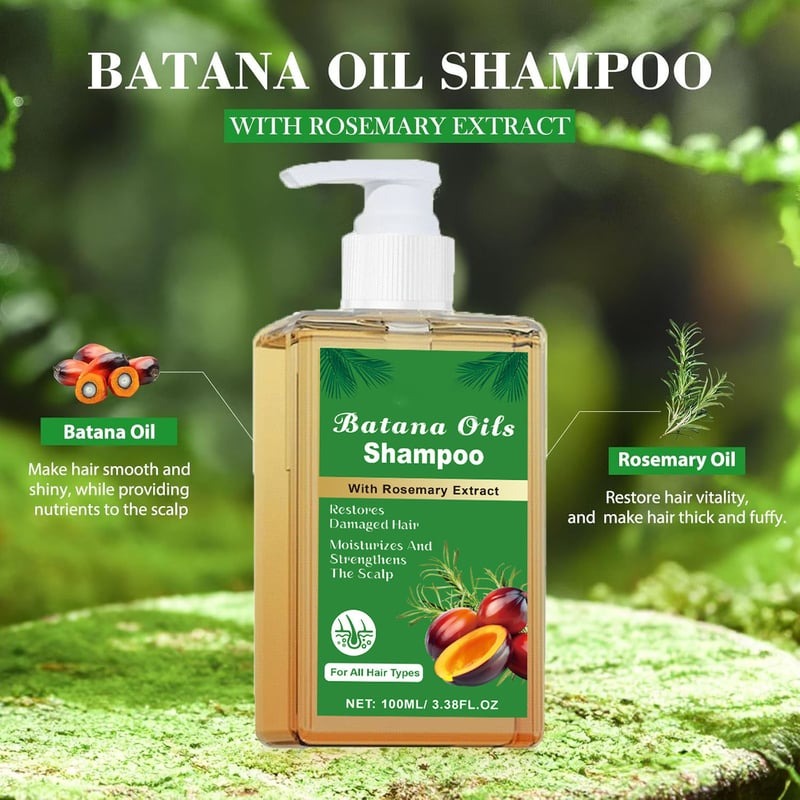 🚨Deal Of The Day🔥Batana Oil Shampoo with Rosemary Extract