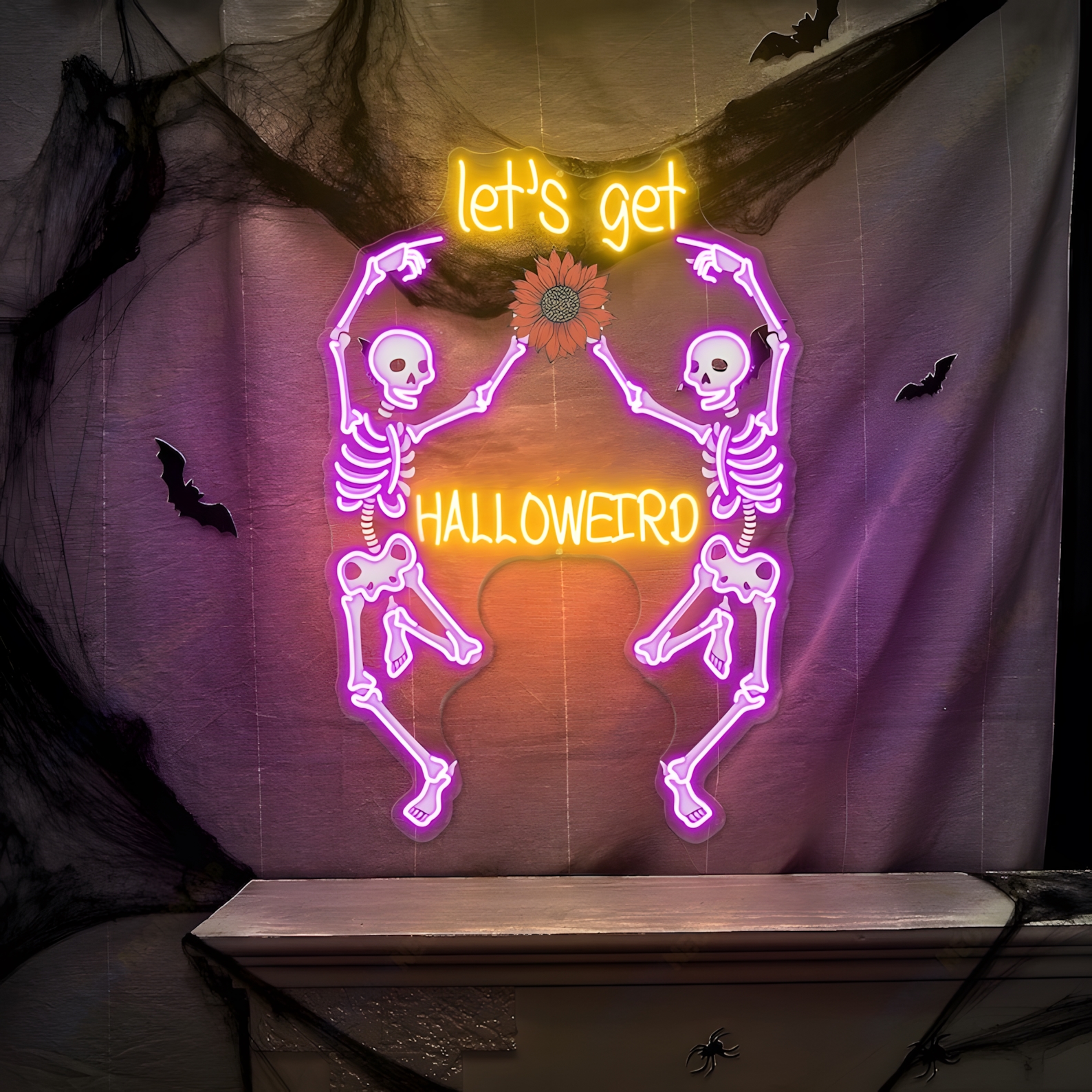 🎁Today's Special Offer🎁Halloween LED Neon Wall Decor