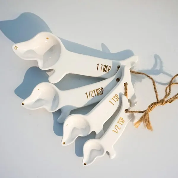 🐶Dachshund Measuring Spoons Set ( 4 pcs )