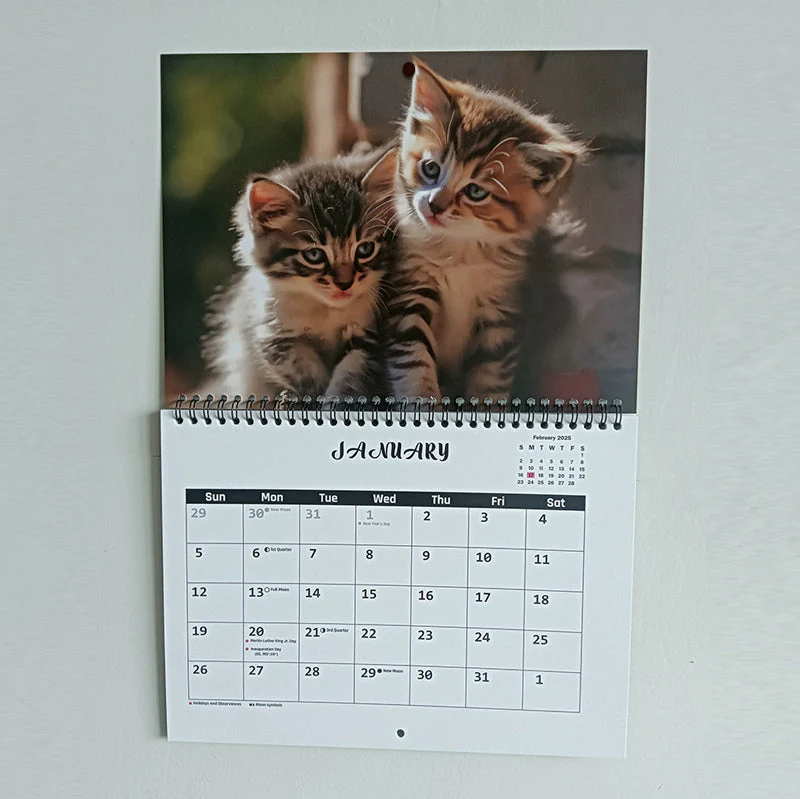 2025 Cute Animal Calendar