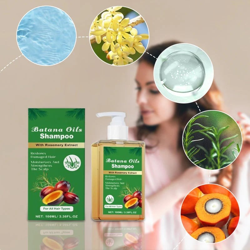 🚨Deal Of The Day🔥Batana Oil Shampoo with Rosemary Extract