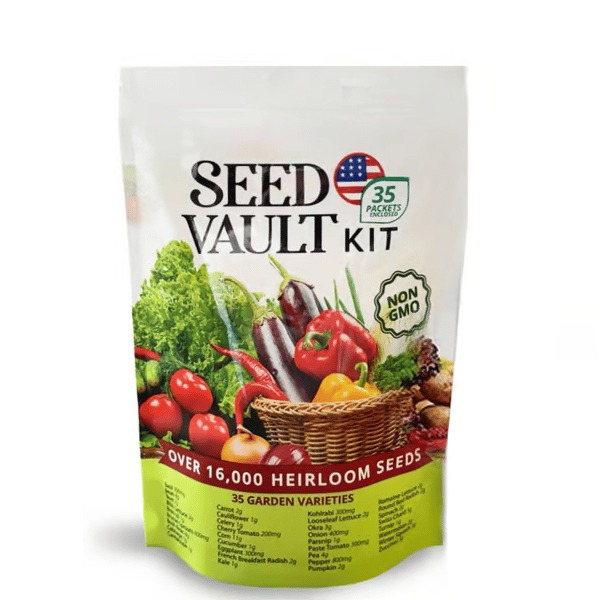 🚨Deal Of The Day🔥Vegetable Seed Vault Kit | 35 Variety Pack
