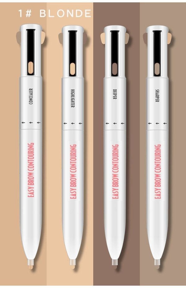 🔥 Hot Sale 50% Off🔥 4-in-1 Brow Contour Highlighter Pen - Master of Dynamic Brow Color 👁️ 🖊️