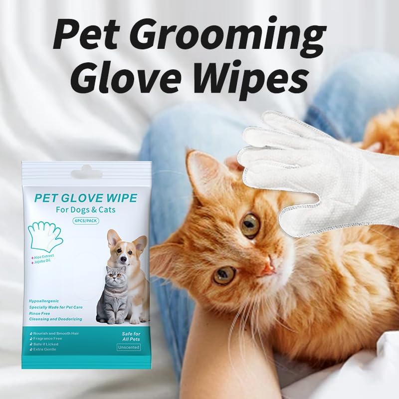 💥Special Promotion💥Pet Glove Wipes for Dogs & Cats