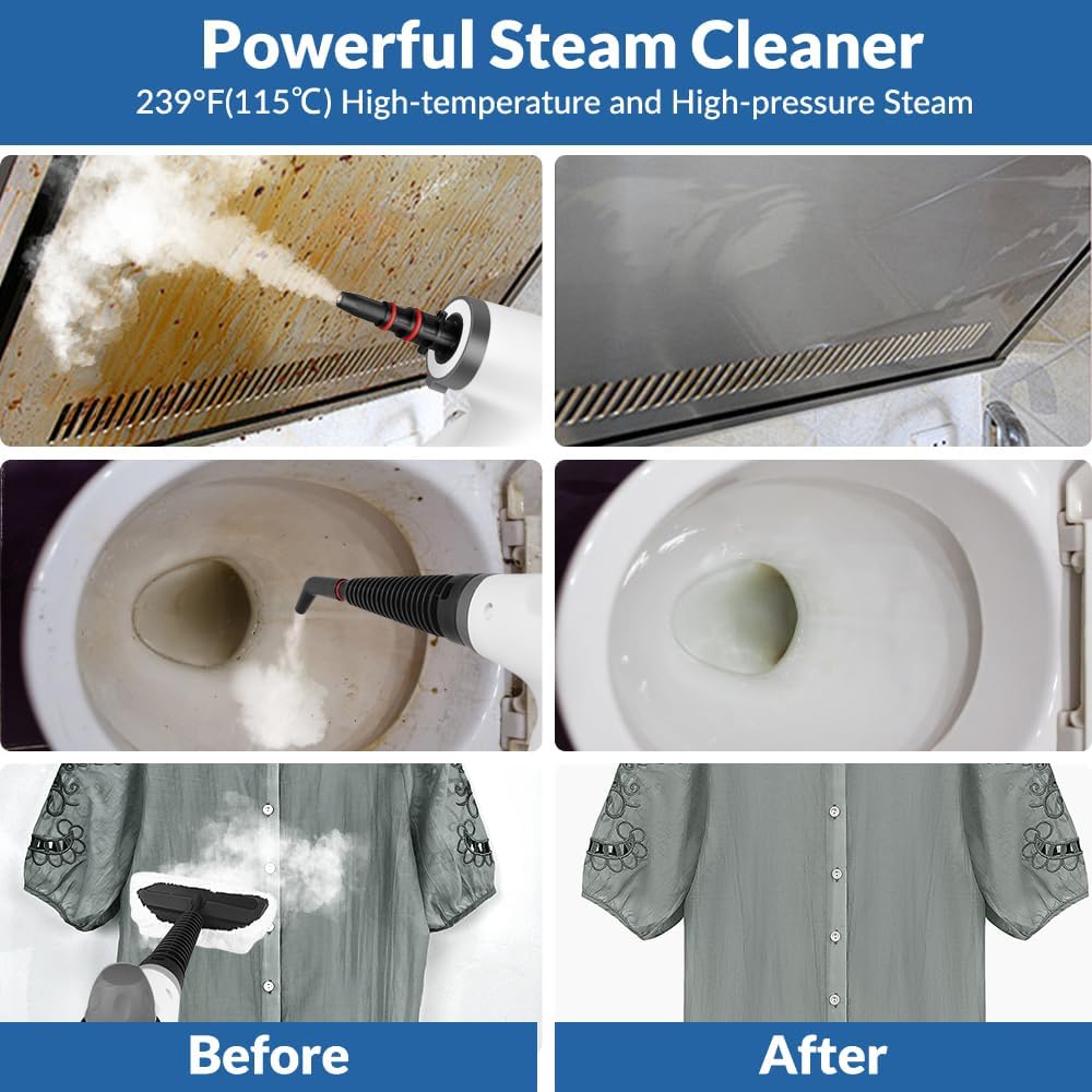🎁Today's Special Offer🎁Pressurized Handheld Multi-Surface Natural Steam Cleaner