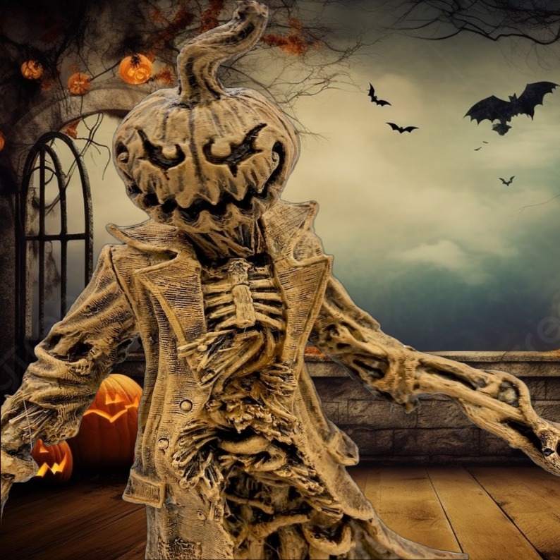🔥Hot Sale 50% Off🔥🎃Halloween Scarecrow Decorative Ornaments