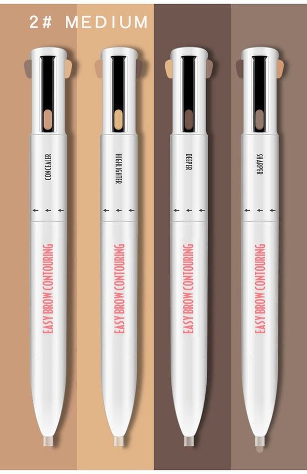 🔥 Hot Sale 50% Off🔥 4-in-1 Brow Contour Highlighter Pen - Master of Dynamic Brow Color 👁️ 🖊️