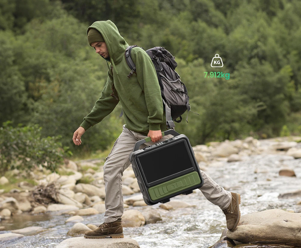 Monster Vmay Bluetooth Speaker with Built-in LCD TV, 15.6&rdquo; Full HD Screen, 60W Audio, 8 Hours Video Playback, 25 Hours Audio Playback