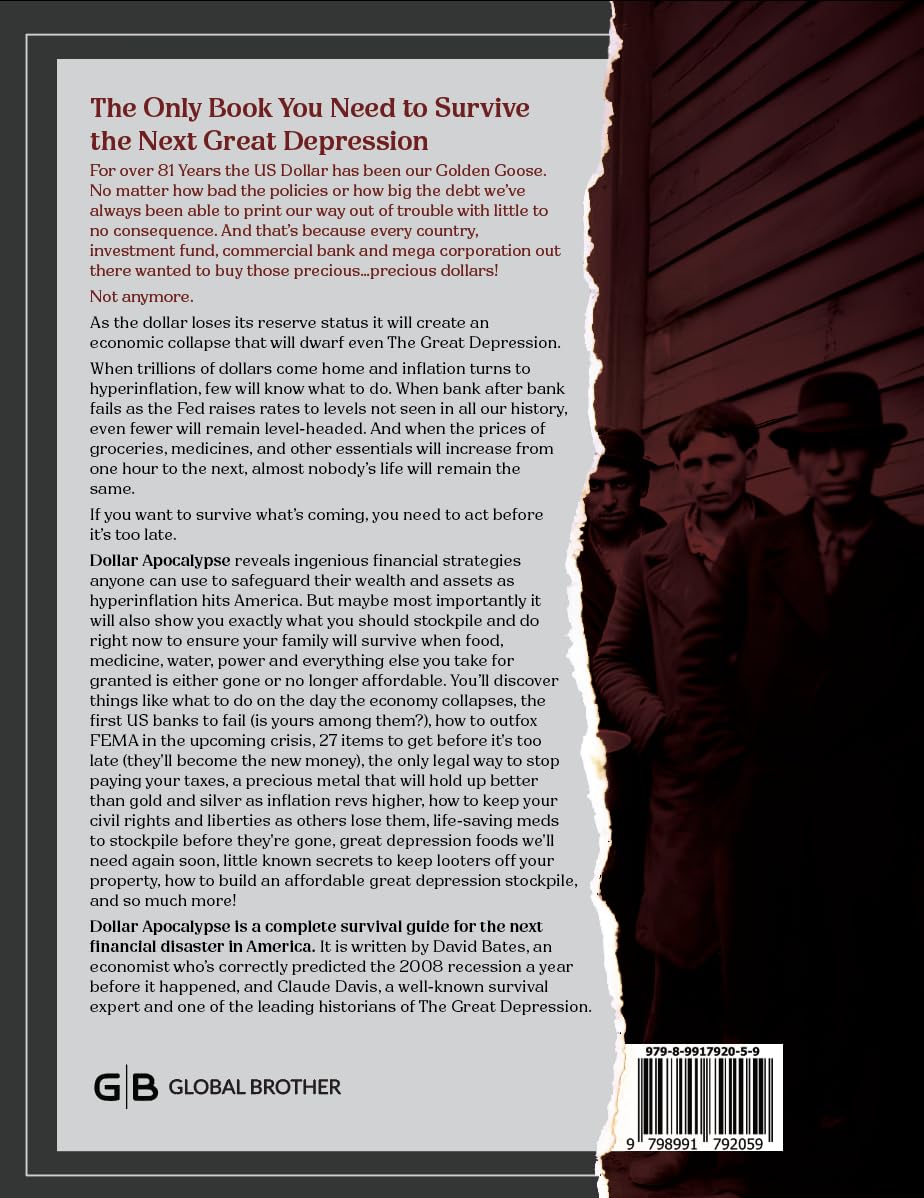 Dollar Apocalypse: Survival Guide for the Next Great Depression