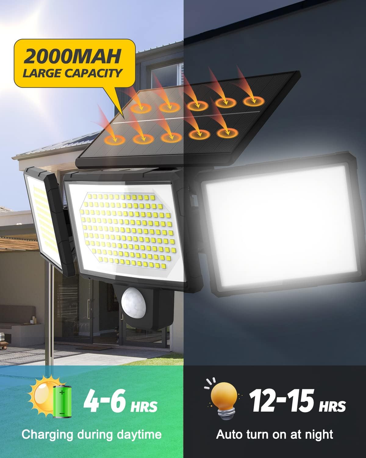 🎁Today's Special Offer🎁Adjustable Motion Sensor Solar Lumina Lights