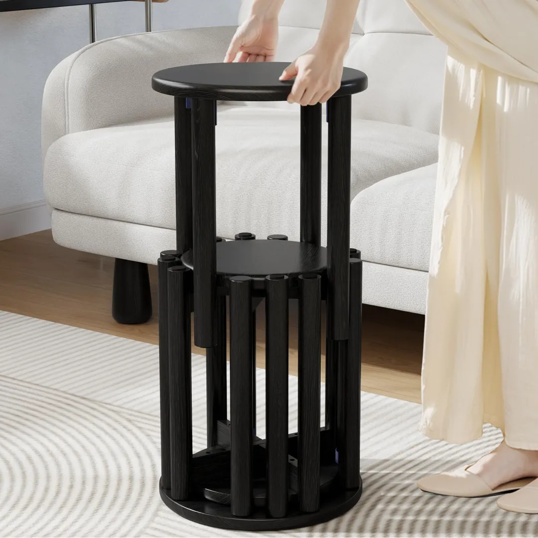 ⏰Only Today — $19.99!💥Four-in-one Designed Round Stool