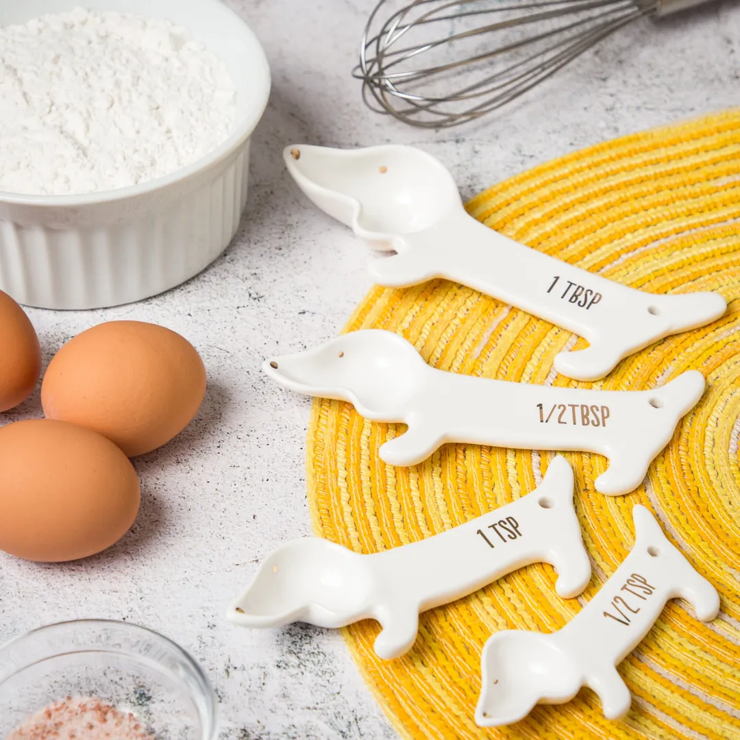 🐶Dachshund Measuring Spoons Set ( 4 pcs )