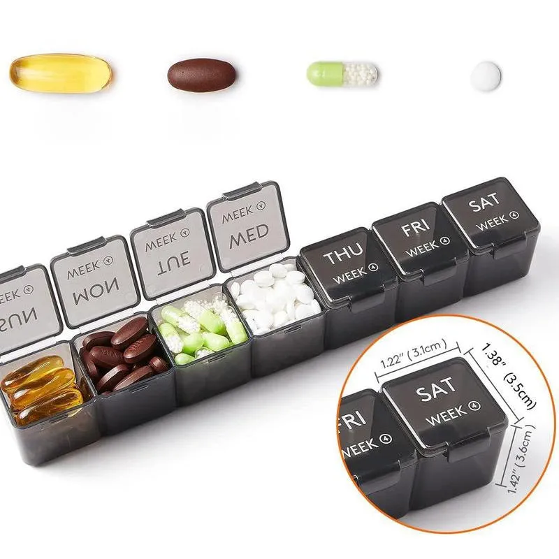 💊Pill Organizer (28 compartments)
