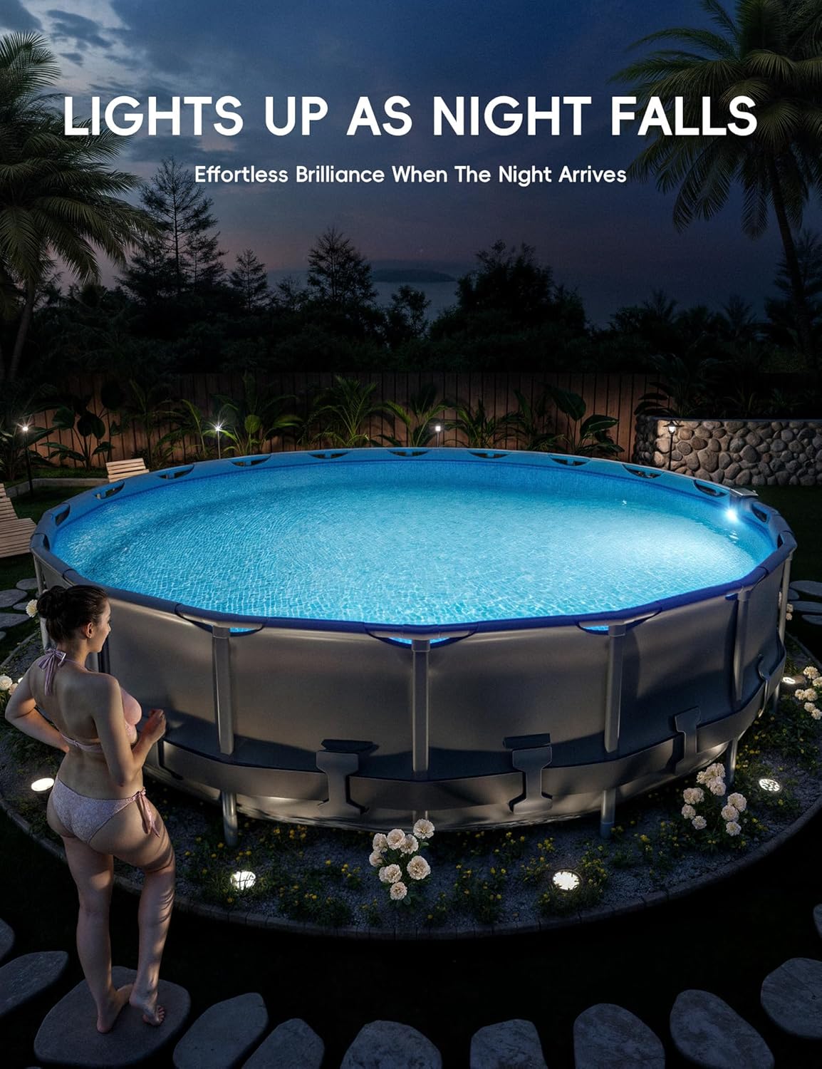 Swimming Pool Solar Lights
