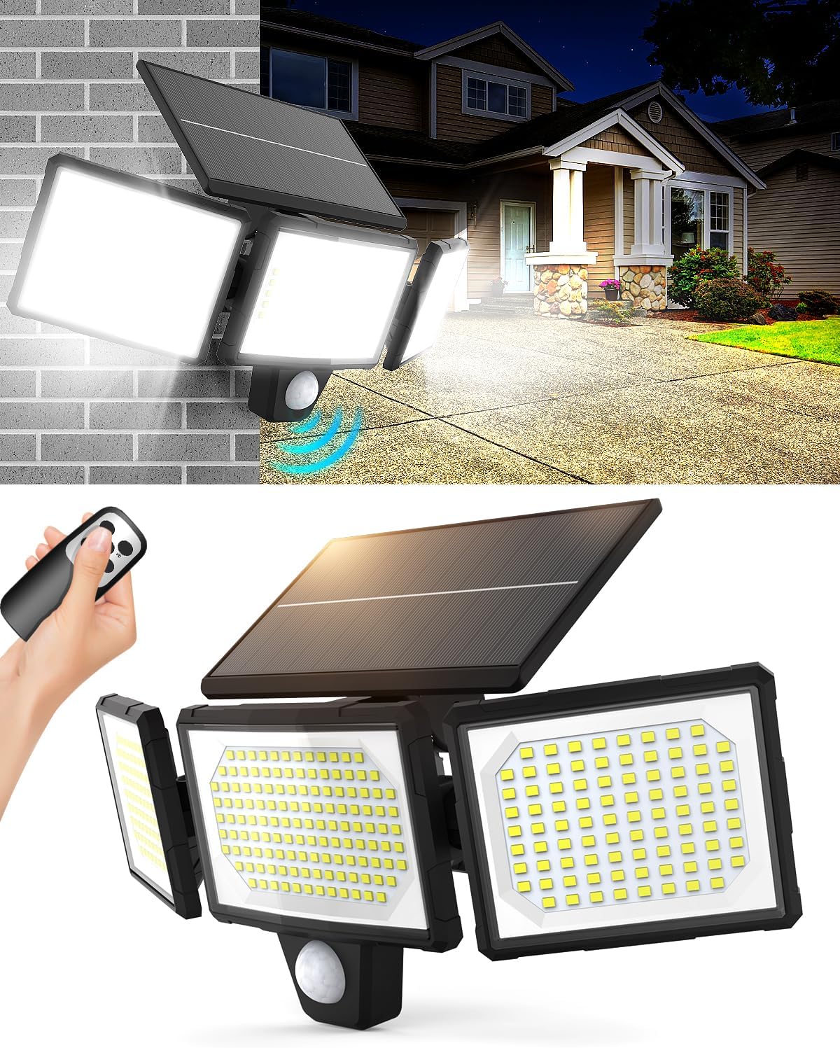 🎁Today's Special Offer🎁Adjustable Motion Sensor Solar Lumina Lights