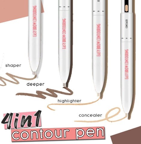 🔥 Hot Sale 50% Off🔥 4-in-1 Brow Contour Highlighter Pen - Master of Dynamic Brow Color 👁️ 🖊️