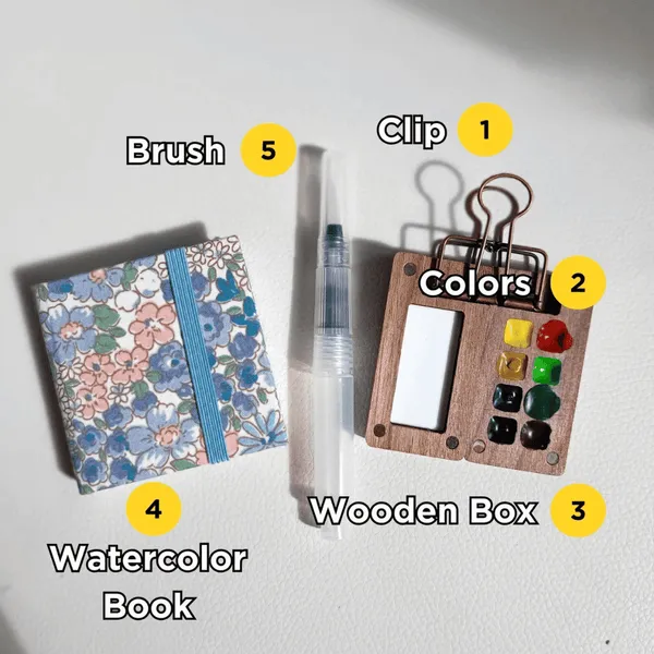 🎨Travel-Ready Paint Palette Bundle