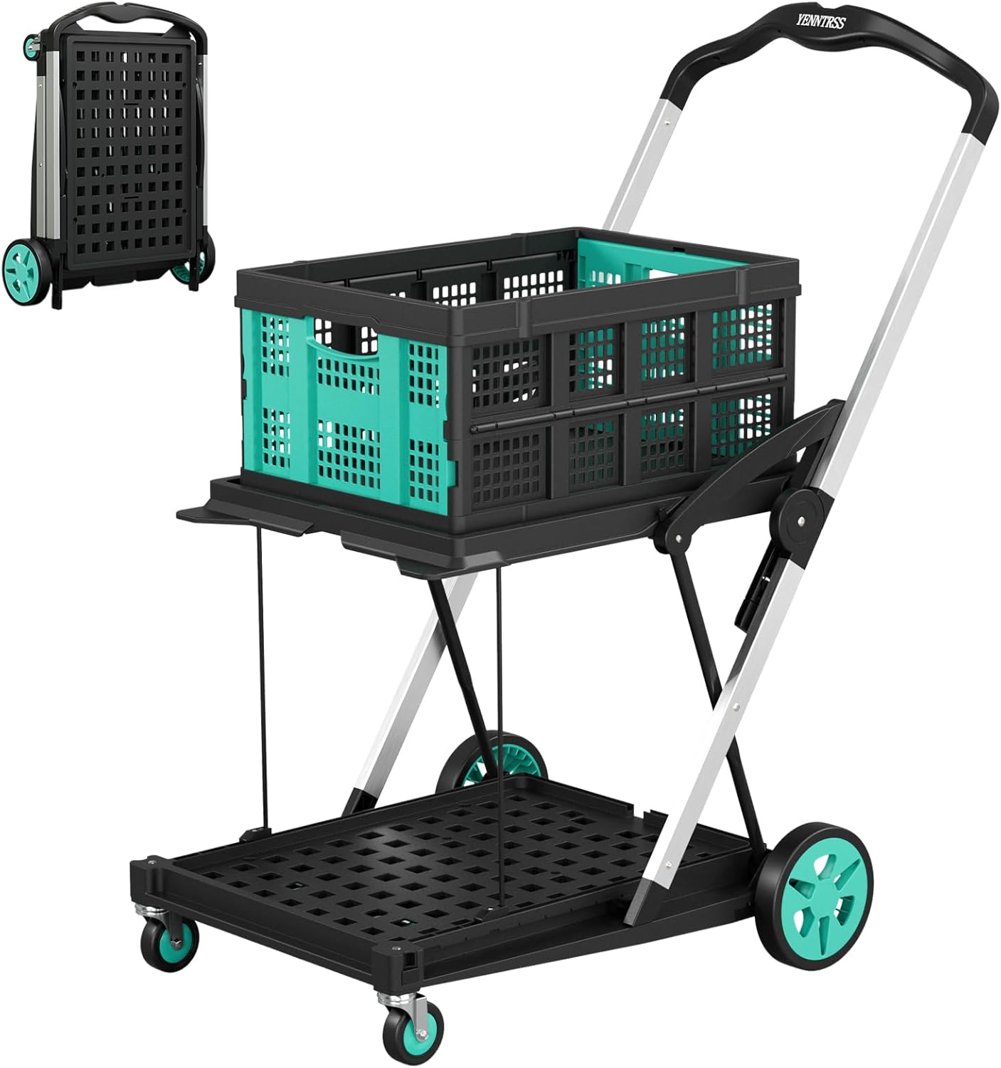💥Clearance Sale💥High-Capacity Folding Shopping Cart