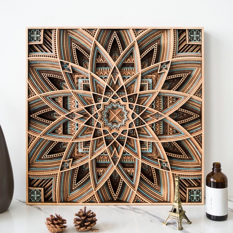 💥Special Promotion💥Three - Dimensional 3D Multi - layer Wood Wall Art 🪵