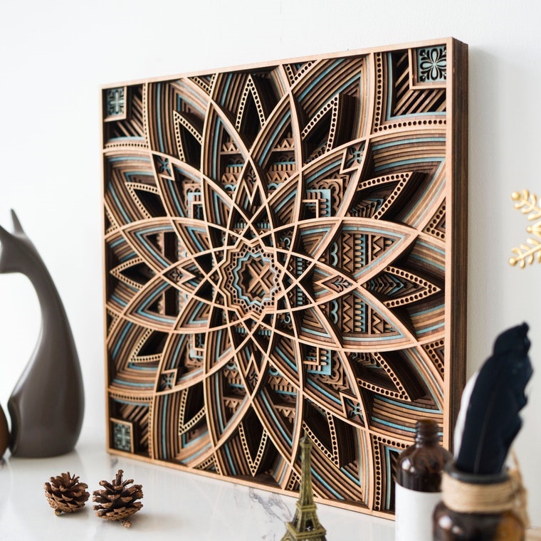 💥Special Promotion💥Three - Dimensional 3D Multi - layer Wood Wall Art 🪵
