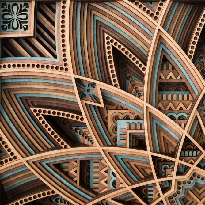💥Special Promotion💥Three - Dimensional 3D Multi - layer Wood Wall Art 🪵