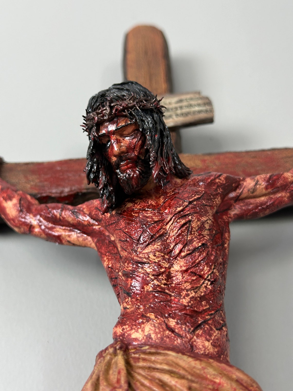 ✝️Handmade - Realistic Crucifix Christ