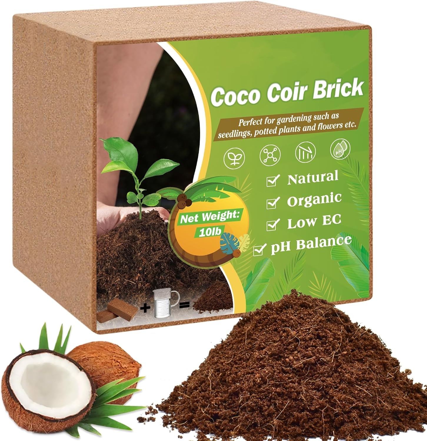 💥Factory Direct Sale💥Organic Coconut Coir for Plants