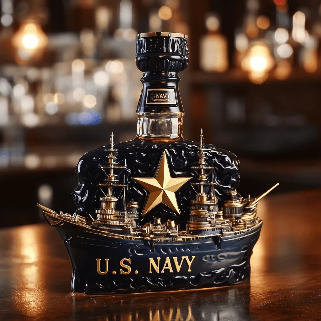 ⏰Today's Special - $19.99🍻U.S. Navy Warship Decanter