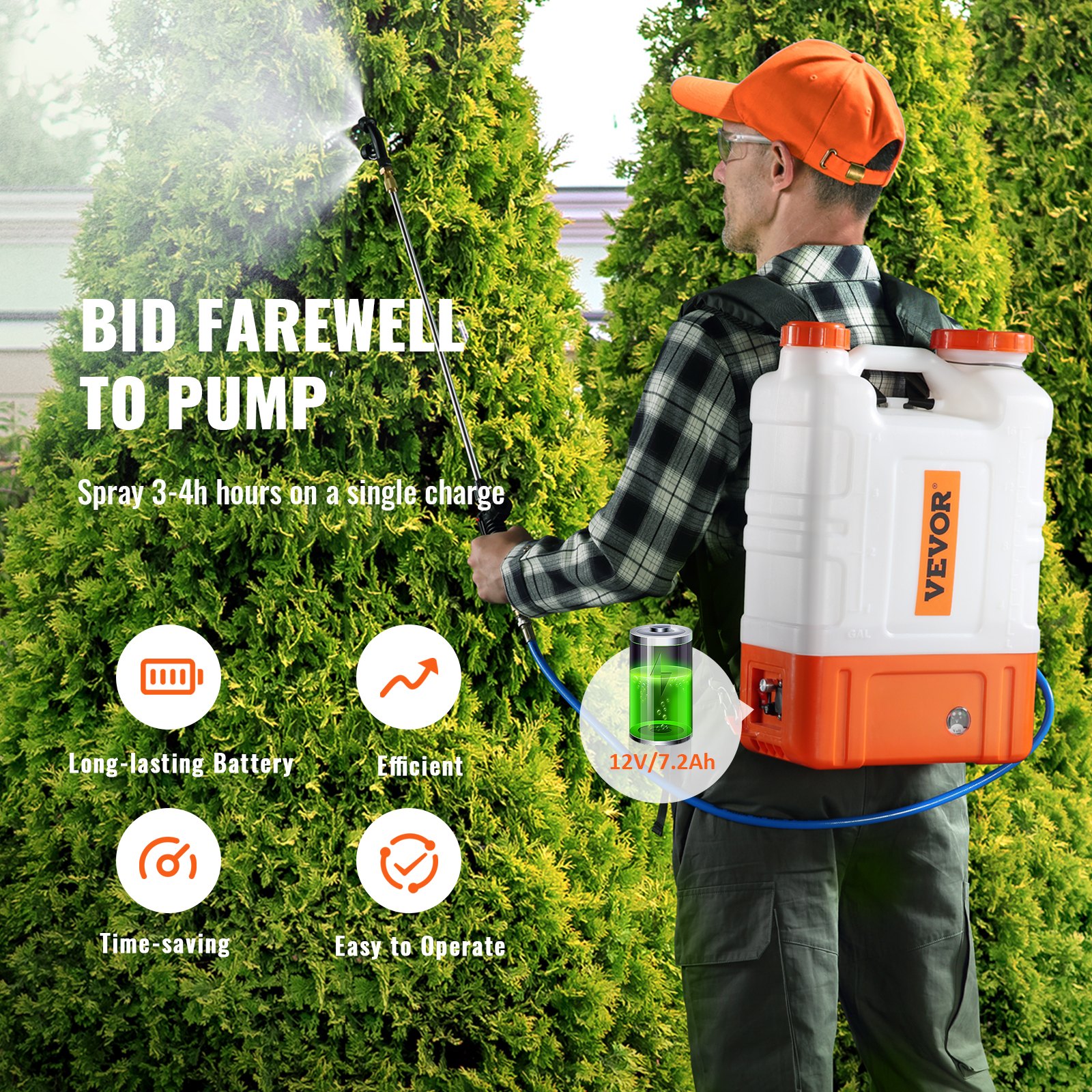 Battery Powered Backpack Sprayer