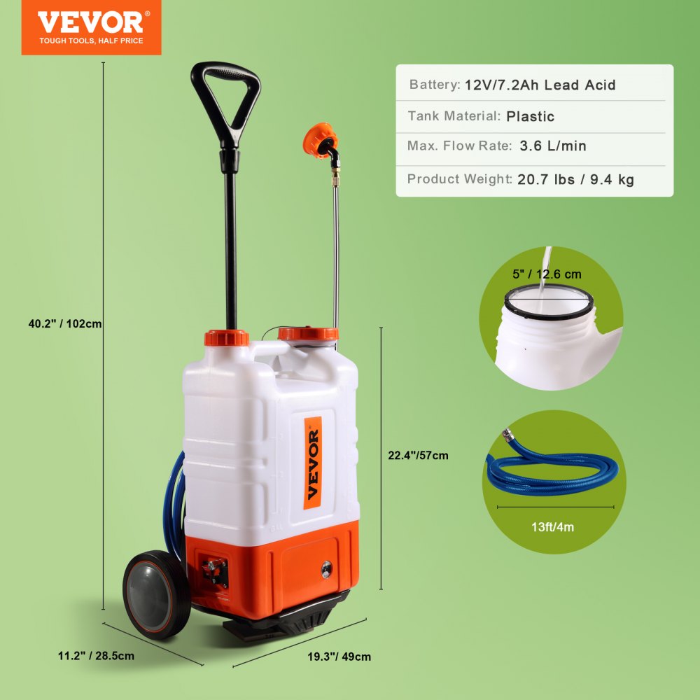 Battery Powered Backpack Sprayer