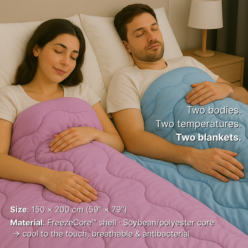 ⏰Today's Specials-$23.99💥THE ICE BLANKET - Sleep Cool Tonight!