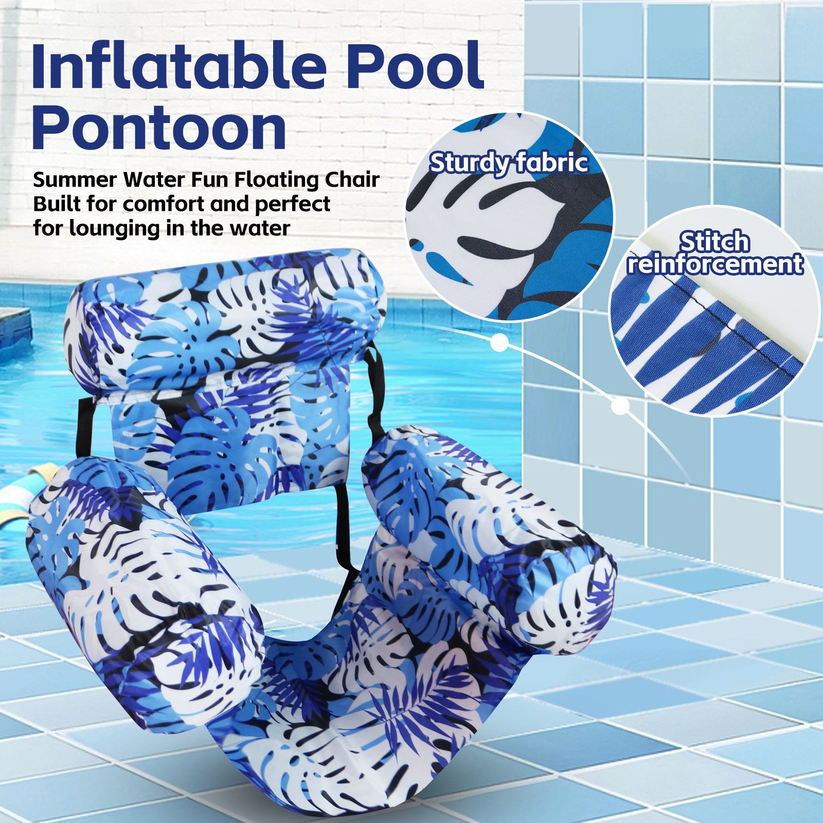 ⏰Special Price $19.99 Only Today ＆ Free air pump!💥SLOOSH Inflatable Pool Floats Adult