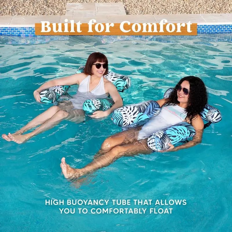 ⏰Special Price $19.99 Only Today ＆ Free air pump!💥SLOOSH Inflatable Pool Floats Adult