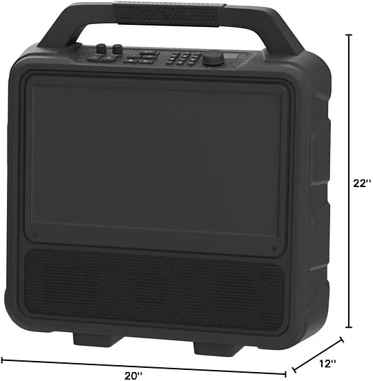 ⏰Today's Special💥Monster Vmay 1080P Outdoor TV 60W Bluetooth Speaker Combo