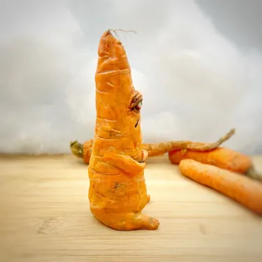 Cranky Carrot Figurine