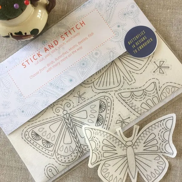 🧶Water soluble embroidery transfers
