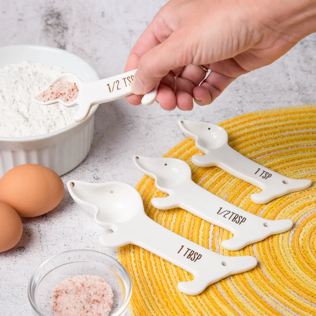 🐶Dachshund Measuring Spoons Set ( 4 pcs )