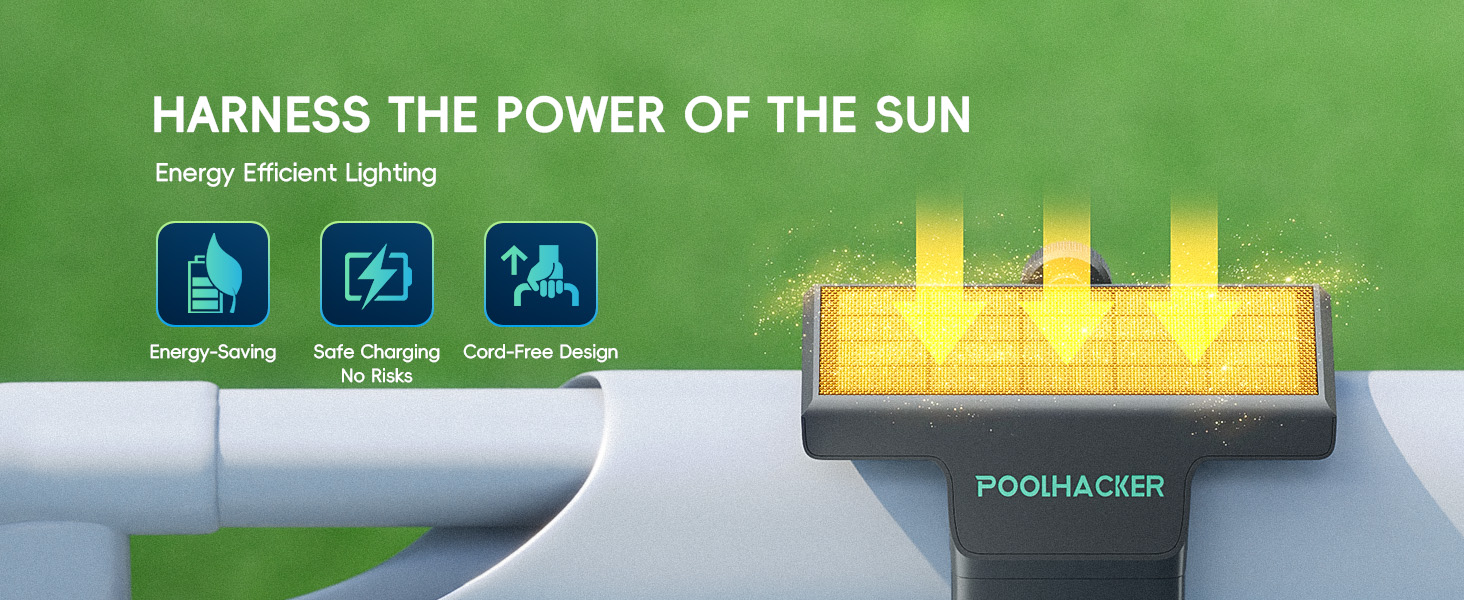 pool lights solar powered