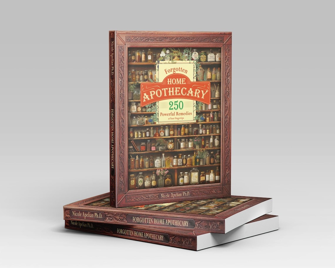 🚨Mother's Day Special🔥Forgotten Home Apothecary : 250 Powerful Remedies at Your Fingertips
