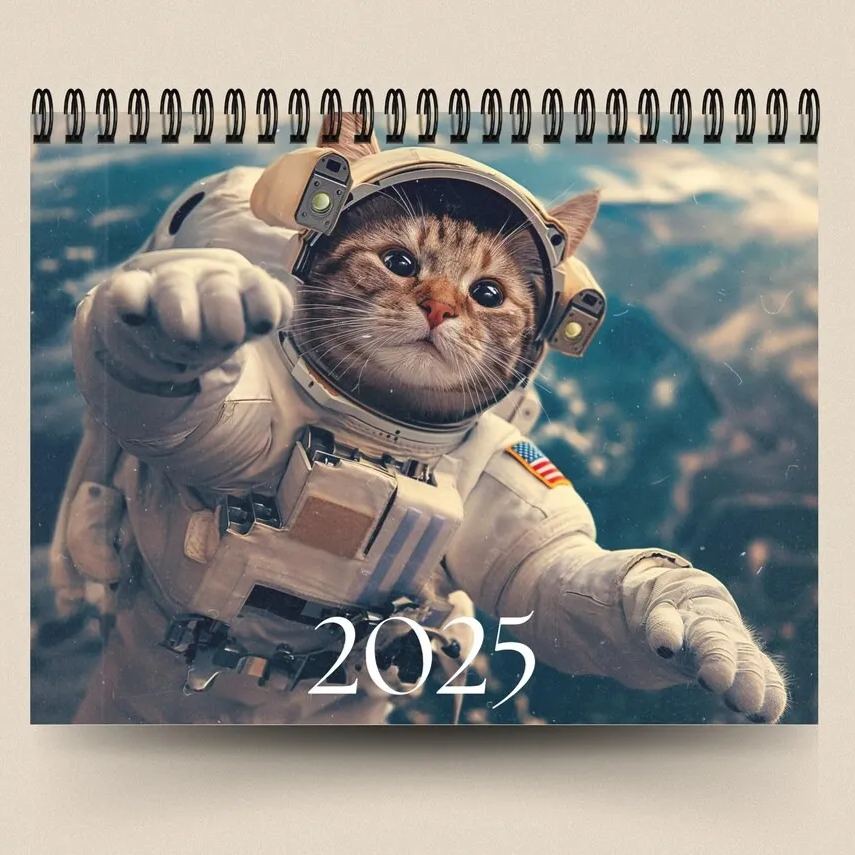2025 Cute Animal Calendar