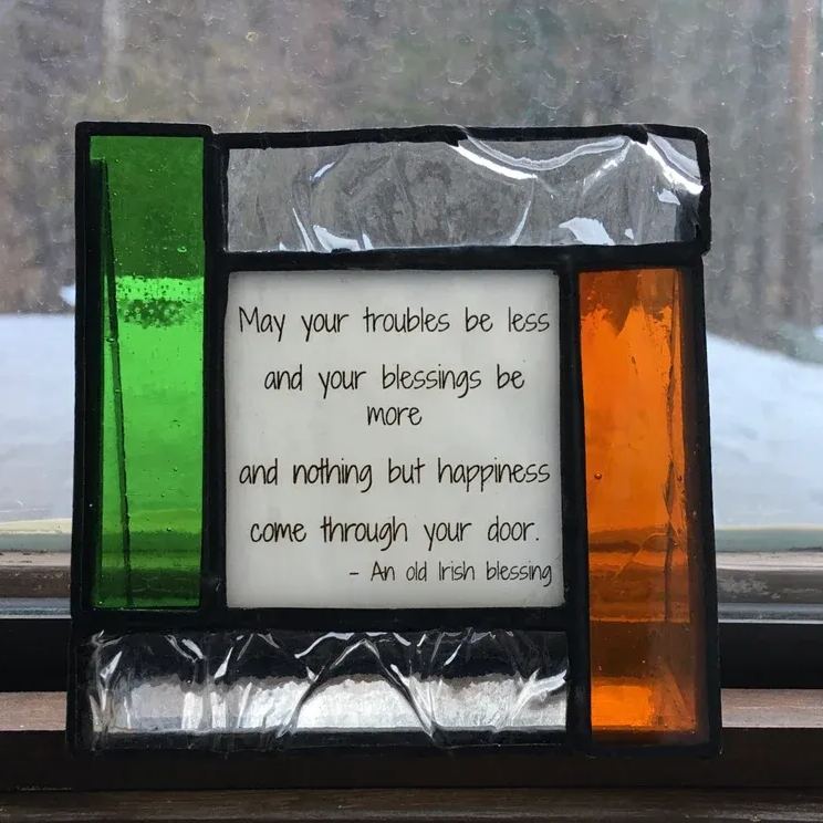 👏Prayer Gifts-Stained Glass Suncatcher